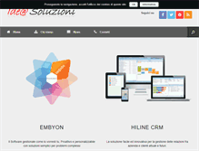 Tablet Screenshot of ideasoluzioni.it